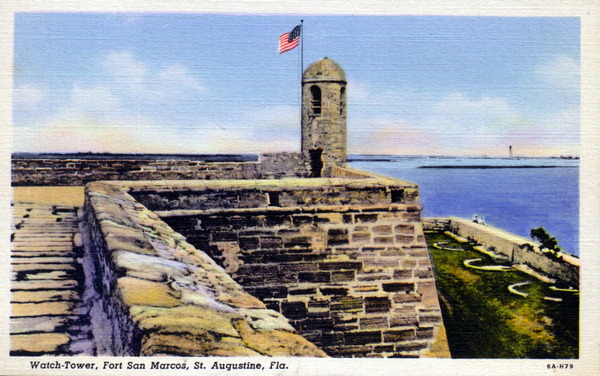 1 fort postcard