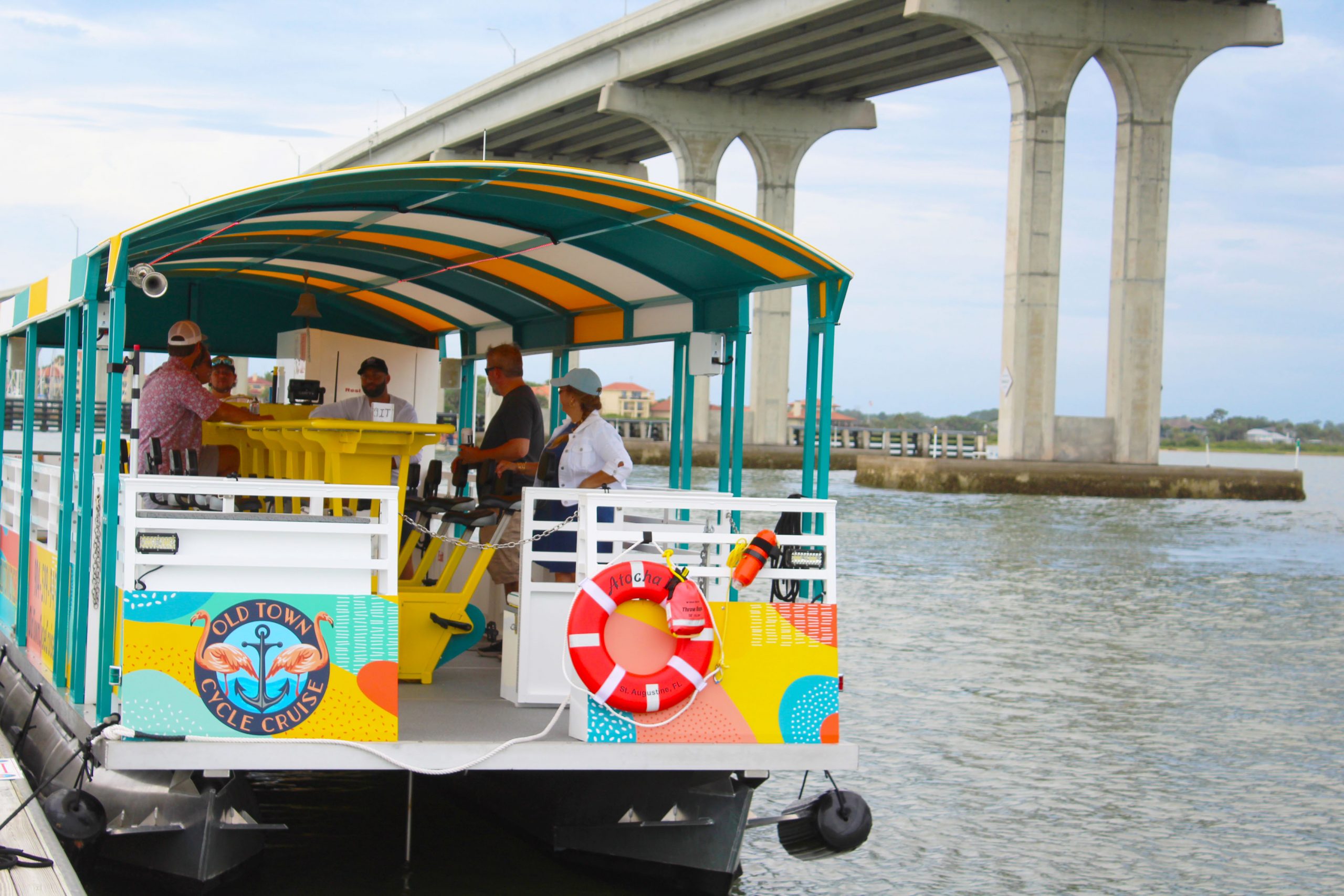 Old Town Cycle Cruise offers fun on the water and amazing St