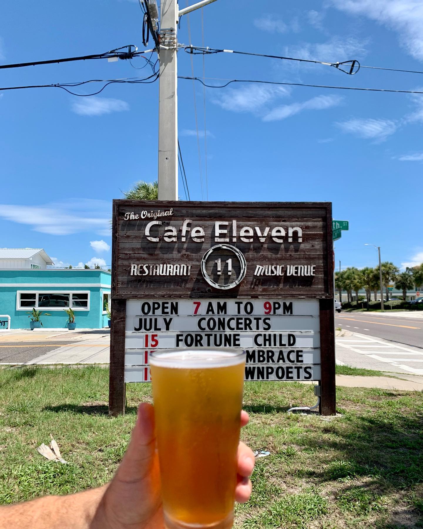 2024 concerts at Cafe Eleven in St. Augustine Beach Totally St. Augustine
